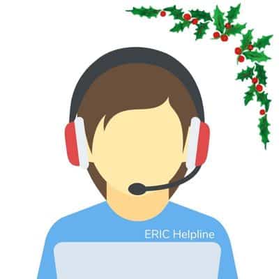 ERIC helpline in December