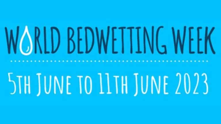 World Bedwetting Week 2023 June 5th to 11th