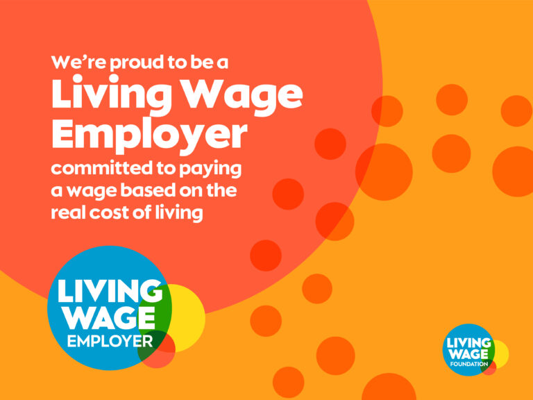 Living Wage employer graphic